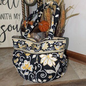 Vera Bradley Yellow Bird Morgan Handbag